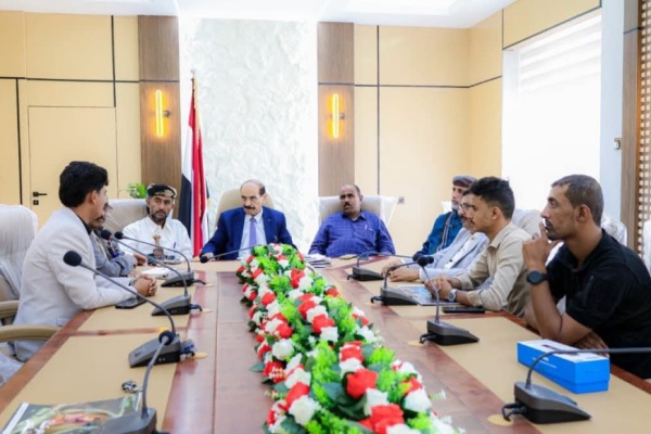 الوكيل الدغاري يناقش الترتيبات النهائية لإقامة المعرض الاقتصادي الأول بشبوة