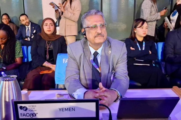 وكيل وزارة الزراعة والري والثروة السمكية لقطاع الإنتاج الزراعي يشارك في المنتدى العالمي للأغذية في روما