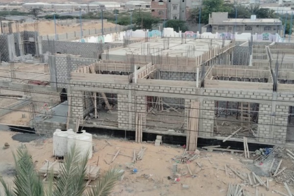 تواصل العمل في المرحلة الثانية لمشروع مسجد الفلاح والمجمع التعليمي الوقفي الاستثماري بالمكلا تواصل العمل في المرحلة الثانية لمشروع مسجد الفلاح والمجمع التعليمي الوقفي الاستثماري بالمكلا