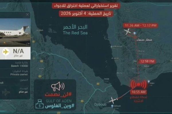 الخراز يكشف مسار طائرة أخفت إشارتها قبل هبوطها في مطار صنعاء
