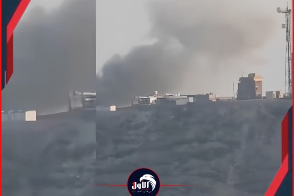 عاجل فيديو يوثق لحظات الاستهداف الأولى لقصر معاشيق في عدن