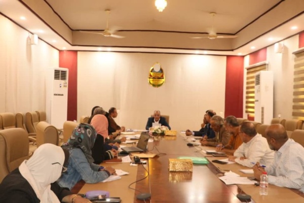 وزير التربية العبادي يرأس اجتماع لجنة التعليم في الطوارئ بوزارة التربية بعدن وزير التربية العبادي يرأس اجتماع لجنة التعليم في الطوارئ بوزارة التربية بعدن