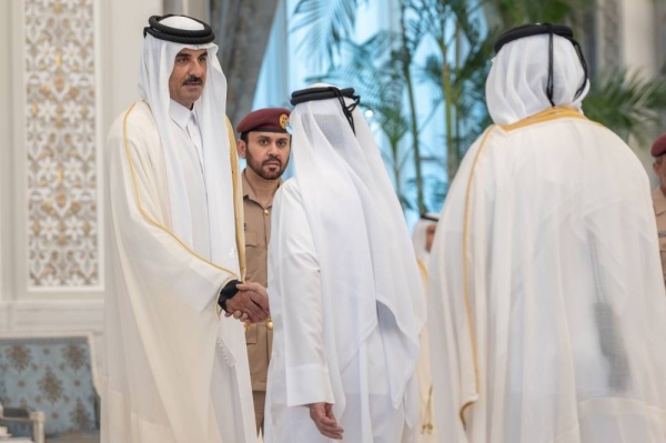 صاحب السمو يستقبل المعزين