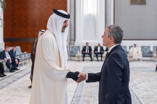 صاحب السمو يستقبل نائب رئيس الاتحاد السويسري صاحب السمو يستقبل نائب رئيس الاتحاد السويسري