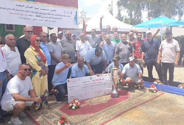 تتويج شباب الوطية طانطان بلقب البطولة الوطنية للكرة الحديدية