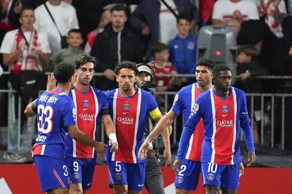 توريس يفتح باب الانتصار و باريس سان جيرمان يستفيق في بريست على وقع إصابة حكيمي توريس يفتح باب الانتصار و باريس سان جيرمان يستفيق في بريست على وقع إصابة حكيمي