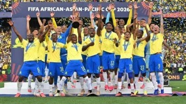 صنداونز ي تو ج بلقب كأس أفريقيا آسيا المحيط الهادئ و يواصل المنافسة على لقب كأس القارات للأندية 2026 صنداونز ي تو ج بلقب كأس أفريقيا آسيا المحيط الهادئ و يواصل المنافسة على لقب كأس القارات للأندية 2026