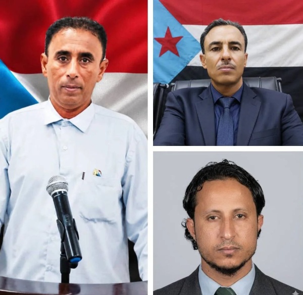 الرصاصي والعمودي والحنشي يدعون أبناء أبين للمشاركة الواسعة في مليونية 7 يوليو بالعاصمة عدن الرصاصي والعمودي والحنشي يدعون أبناء أبين للمشاركة الواسعة في مليونية 7 يوليو بالعاصمة عدن