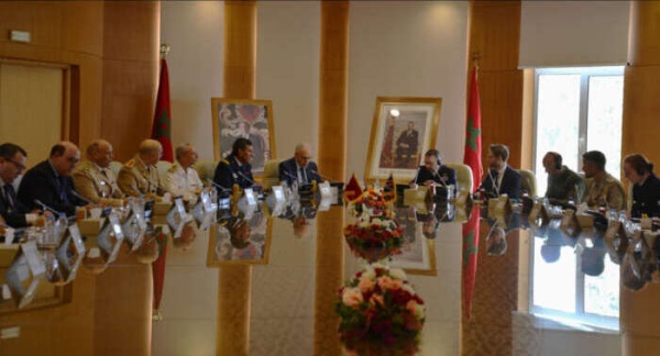 بتعليمات ملكية لوديي يستقبل كبير مستشاري الدفاع البريطاني للشرق الأوسط وشمال إفريقيا