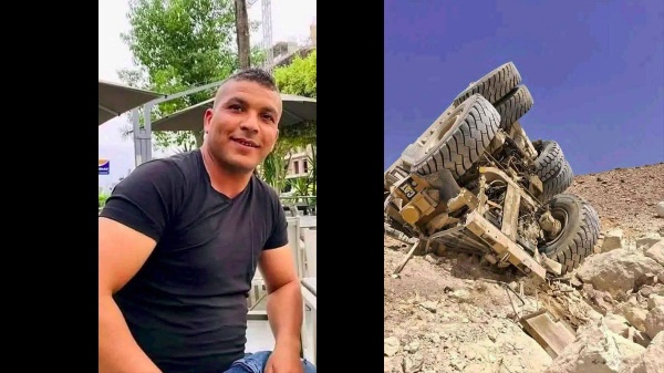 اتحاد الشغل ينعى عبد القادر ذياب توفي في حادث انقلاب الشاحنة التي كان يقودها