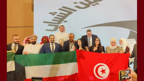 الأردن الأستاذ زقروبة أمينا للسر بالمنظمة العربية للمحامين الشباب