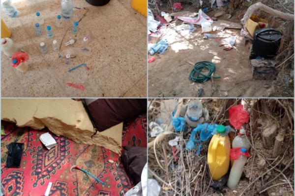 ضبط مصنعا لتصنيع الخمور في إحدى المزارع والقبض على أحد المتهمين بمديرية القطن ضبط مصنعا لتصنيع الخمور في إحدى المزارع والقبض على أحد المتهمين بمديرية القطن