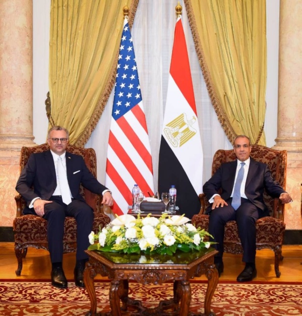 مباحثات مصرية أمريكية بشأن المستجدات الإقليمية مباحثات مصرية أمريكية بشأن المستجدات الإقليمية