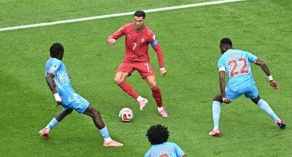 تعادل مخيب للآمال للبرتغال أمام الكونغو تعادل مخيب للآمال للبرتغال أمام الكونغو