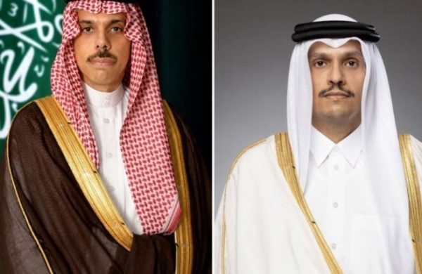 اتصال قطري سعودي يبحث خفض التصعيد الإقليمي وضمان أمن الملاحة في مضيق هرمز اتصال قطري سعودي يبحث خفض التصعيد الإقليمي وضمان أمن الملاحة في مضيق هرمز