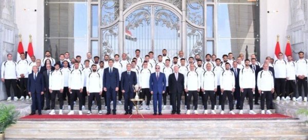 وزير الرياضة تكريم الرئيس لمنتخب مصر رسالة مهمة لشباب مصر وزير الرياضة تكريم الرئيس لمنتخب مصر رسالة مهمة لشباب مصر