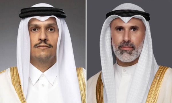 وزيرا خارجية الكويت وقطر يبحثان خفض التصعيد وتعزيز الأمن والاستقرار في المنطقة وزيرا خارجية الكويت وقطر يبحثان خفض التصعيد وتعزيز الأمن والاستقرار في المنطقة