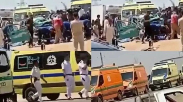 مصر النيابة العامة تكشف تفاصيل حادث الدواويس بالإسماعيلية الذي تسبب في مصرع 18 شخص ا وإصابة 30 آخرين مصر النيابة العامة تكشف تفاصيل حادث الدواويس بالإسماعيلية الذي تسبب في مصرع 18 شخص ا وإصابة 30 آخرين