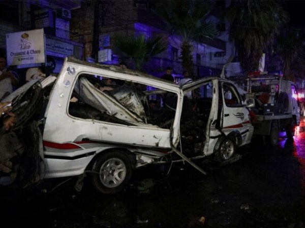 قتيلان و13 مصاب ا في انفجار استهدف حافلة ركاب بمدينة جرمانا قرب دمشق