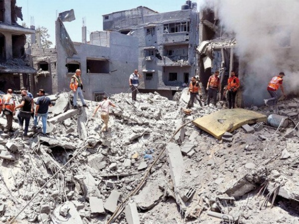 ارتفاع حصيلة ضحايا العدوان الإسرائيلي على قطاع غزة إلى 73384 شهيدا و174242 مصابا ارتفاع حصيلة ضحايا العدوان الإسرائيلي على قطاع غزة إلى 73384 شهيدا و174242 مصابا