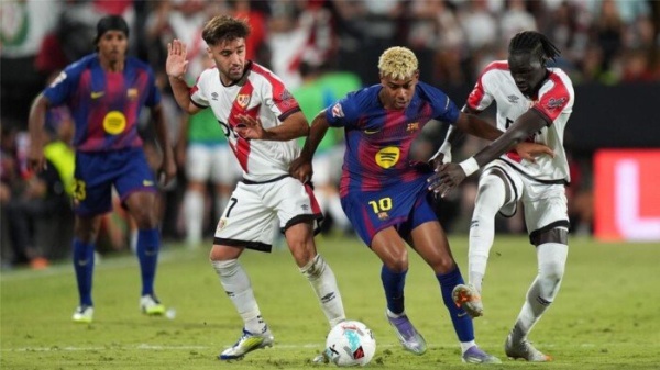 بث مباشر شاهد مباراة برشلونة ورايو فاليكانو في الدوري الإسباني بث مباشر شاهد مباراة برشلونة ورايو فاليكانو في الدوري الإسباني