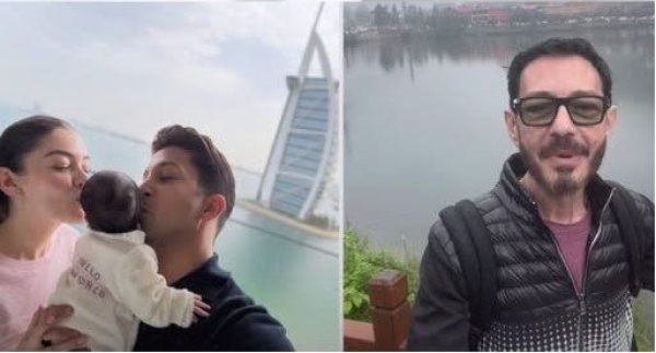 أنا بقيت جدو أحمد زاهر يحتفل بوصول حفيدته الأولى من ليلى وهشام جمال أنا بقيت جدو أحمد زاهر يحتفل بوصول حفيدته الأولى من ليلى وهشام جمال