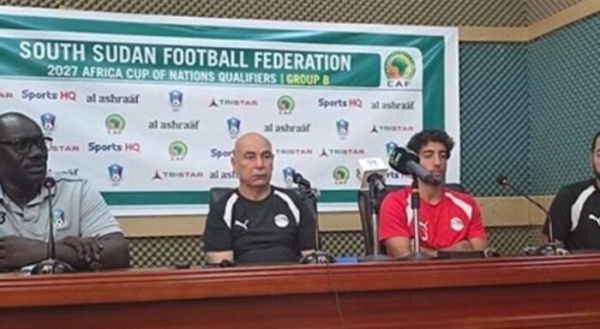 حسام حسن محمد صلاح من أهم لاعبي العالم وفضلنا إراحته بسبب أرضية النجيل الصناعي