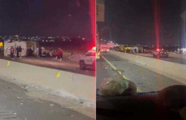 مصرع 3 معتمرين مصريين وإصابة آخرين في انقلاب حافلة بمكة المكرمة