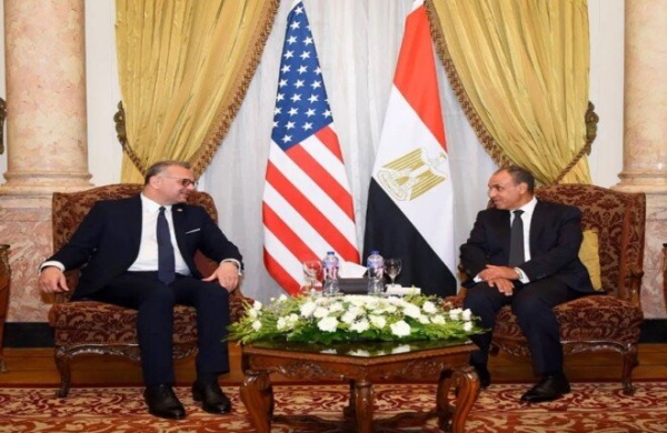 مصر تبحث مع الولايات المتحدة إطلاق مسار سياسي تفاوضي لحل أزمة السودان