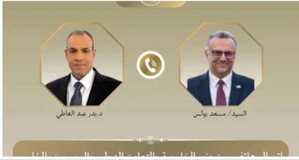 وزير الخارجية يبحث مع كبير مستشارى ترامب أزمة ليبيا وترسيم الحدود البحرية