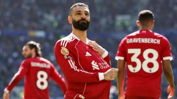 صلاح خامس أكثر اللاعبين حسم ا في تاريخ الدوري الإنجليزي