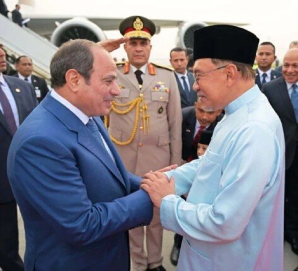 الرئيس السيسي من ماليزيا فلسطين القضية المحورية فى الشرق الأوسط ويجب تسويتها بصورة عادلة وشاملة
