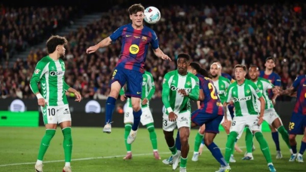 بث مباشر شاهد مباراة برشلونة وريال بيتيس في الدوري الإسباني