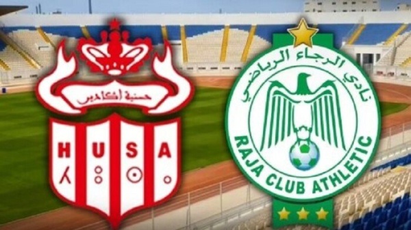 بث مباشر شاهد مباراة الرجاء وحسنية أكادير في الدوري المغربي