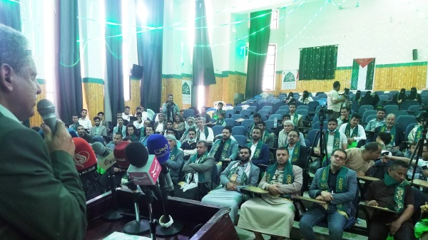 مؤتمر صحفي بمستشفى الكويت الجامعي حول حصار العدو السعودي وتسييس العمل الإنساني
