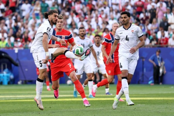 مونديال 2026 المنتخب العراقي ينهزم في أولى مبارياته أمام النرويج مونديال 2026 المنتخب العراقي ينهزم في أولى مبارياته أمام النرويج