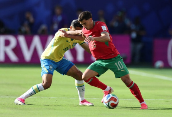 مونديال 2026 المنتخب المغربي يفتتح مشواره بالتعادل مع البرازيل مونديال 2026 المنتخب المغربي يفتتح مشواره بالتعادل مع البرازيل