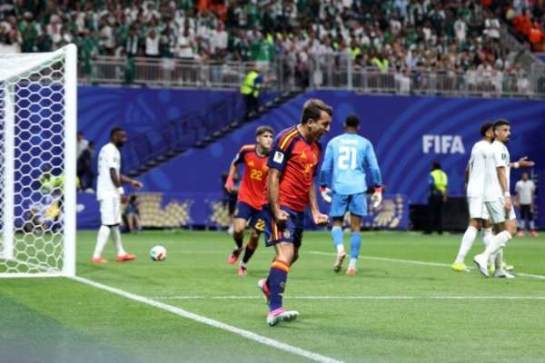 مونديال 2026 المنتخب الإسباني يقترب من التأهل للدور الموالي بانتصاره على السعودية مونديال 2026 المنتخب الإسباني يقترب من التأهل للدور الموالي بانتصاره على السعودية