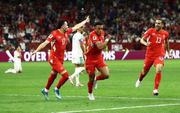 مونديال 2026 المنتخب السويسري يلتحق بركب المتأهلين إلى ثمن النهائي بانتصاره على الجزائر مونديال 2026 المنتخب السويسري يلتحق بركب المتأهلين إلى ثمن النهائي بانتصاره على الجزائر