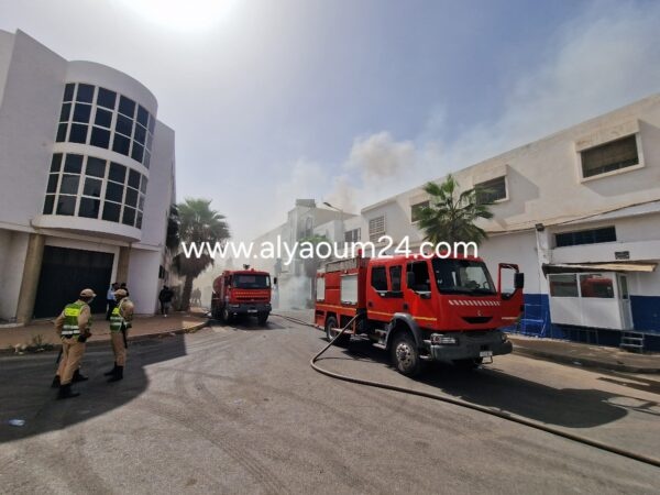 فتح تحقيق لمعرفة ملابسات نشوب حريق مهول بمستودع للمواد البلاستيكية بالدشيرة الجهادية فتح تحقيق لمعرفة ملابسات نشوب حريق مهول بمستودع للمواد البلاستيكية بالدشيرة الجهادية