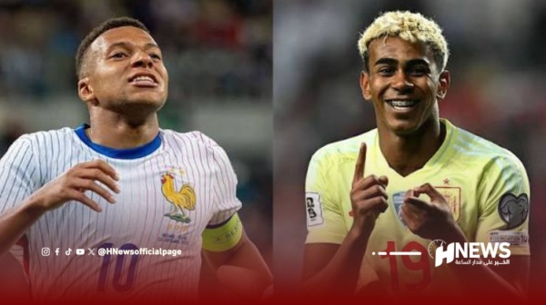 فرنسا وإسبانيا صدام ناري ومواجهة مرتقبة بين مبابي ويامال فرنسا وإسبانيا صدام ناري ومواجهة مرتقبة بين مبابي ويامال