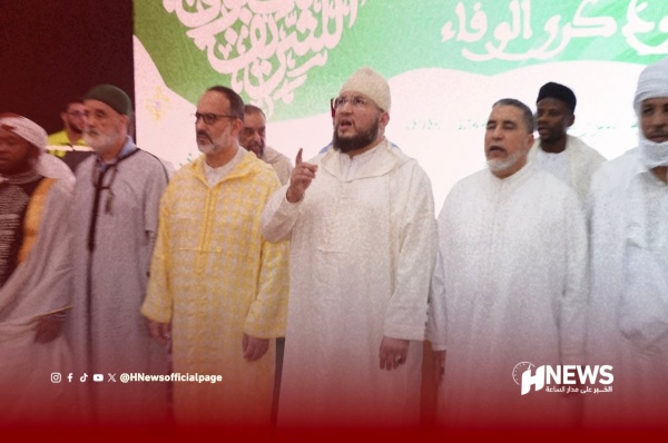 ليلة المولد النبوي تجمع البودشيشيين بمداغ ذكر ومديح بحضور إفريقي وعربي فيديو