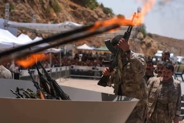 بدء إجراءات نزع اسلحة pkk على الشريط الحدودي لإقليم كوردستان بدء إجراءات نزع اسلحة pkk على الشريط الحدودي لإقليم كوردستان
