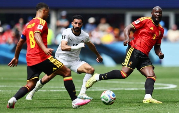 كأس العالم المنتخب المصري يقدم أداء قوي ا ويتعادل مع بلجيكا كأس العالم المنتخب المصري يقدم أداء قوي ا ويتعادل مع بلجيكا
