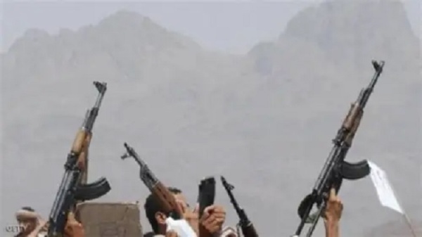 تفريق محتفي 26سبتمبر بالنار