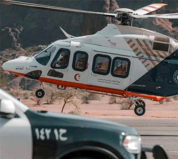 الإسعاف الجوي السعودي يتدخل في الوقت الحرج وينقذ مقيما يمنيا من الموت