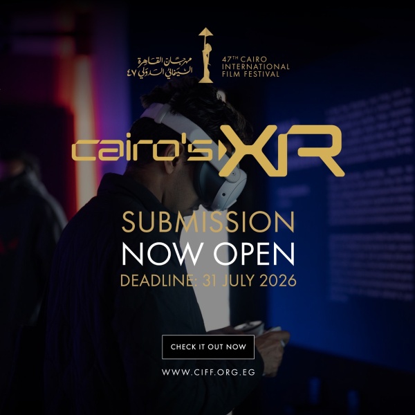 مهرجان القاهرة السينمائي الدولي يفتح باب التسجيل لبرنامج الواقع الممتد cairo s xr في نسخته الثانية ضمن فعاليات الدورة السابعة والأربعين مهرجان القاهرة السينمائي الدولي يفتح باب التسجيل لبرنامج الواقع الممتد cairo s xr في نسخته الثانية ضمن فعاليات الدورة السابعة والأربعين