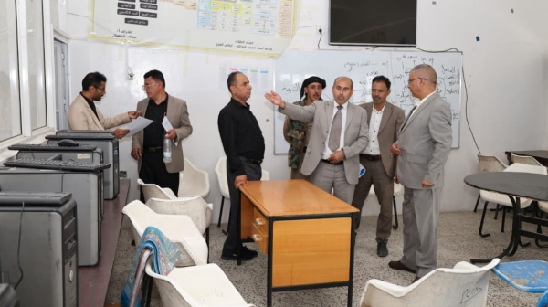 الاطلاع على مستوى التحضيرات الجارية لاستقبال العام الجامعي الجديد بإب الاطلاع على مستوى التحضيرات الجارية لاستقبال العام الجامعي الجديد بإب