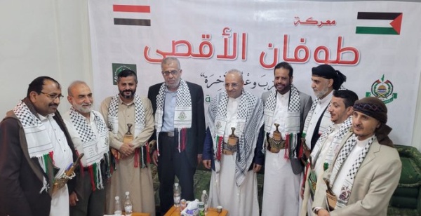 الإخوان يحتفلون بالتحالف مع الحوثيين بوساطة إيرانية الإخوان يحتفلون بالتحالف مع الحوثيين بوساطة إيرانية