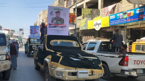 تشييع جثماني الشهيدين أحمد الحاتمي ومحمود الحجوري في حجة تشييع جثماني الشهيدين أحمد الحاتمي ومحمود الحجوري في حجة